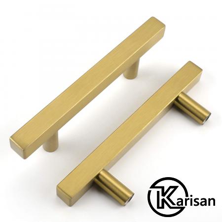 فروشنده دستگیره کابینت طلایی مات