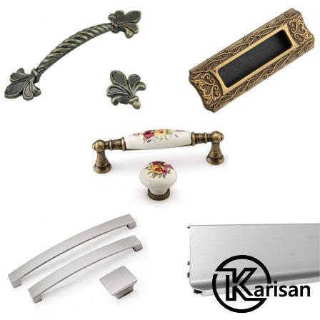 قیمت عمده دستگیره کابینت استیل