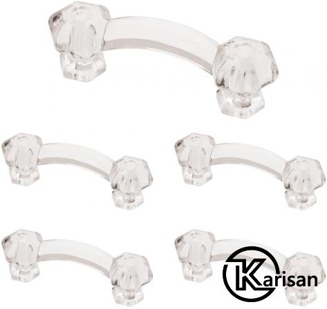 صادرات انواع دستگیره کابینت شیشه ای